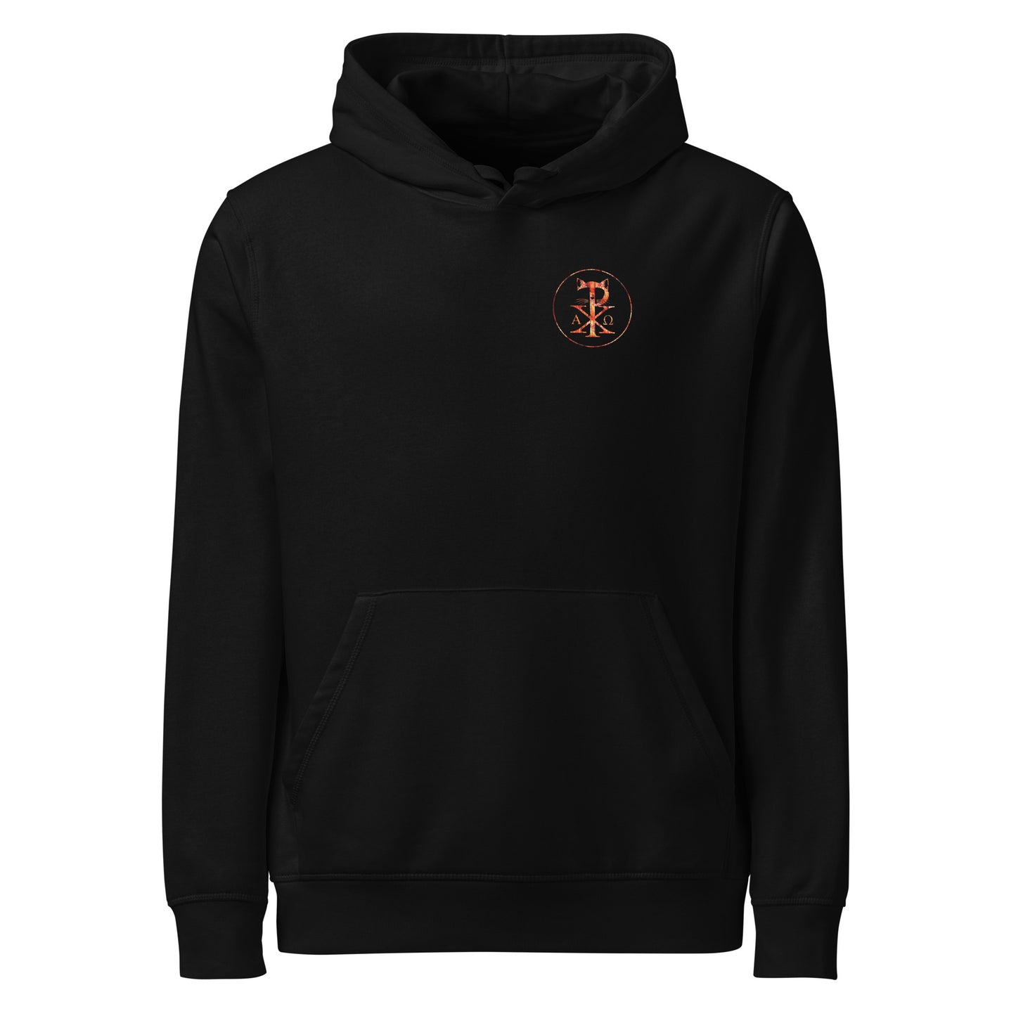 TradCat Rose Window organic mid-weight hoodie