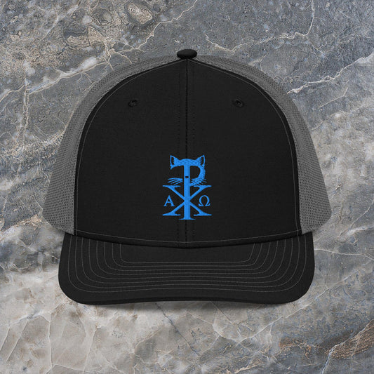 TradCat Embroidered Chi Rho Trucker Cap | Richardson 112
