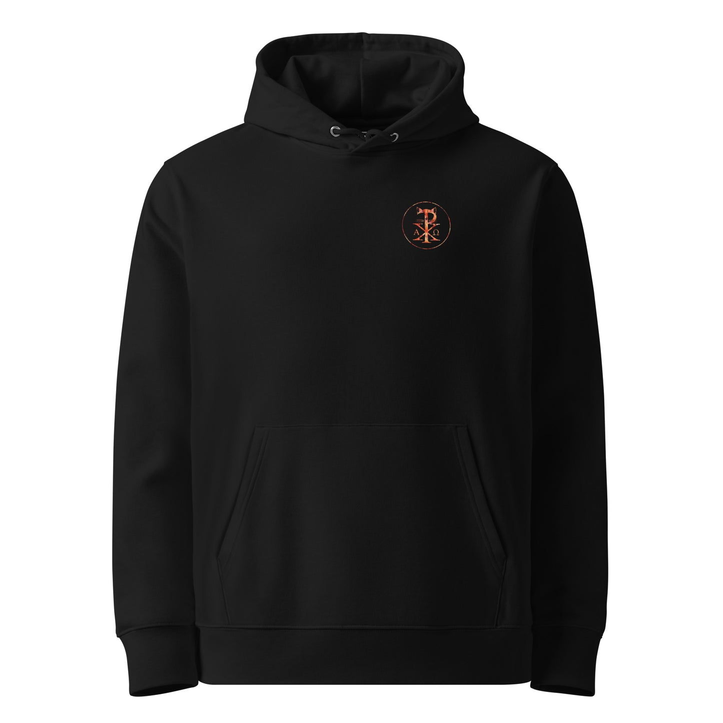TradCat Rose Window essential organic hoodie