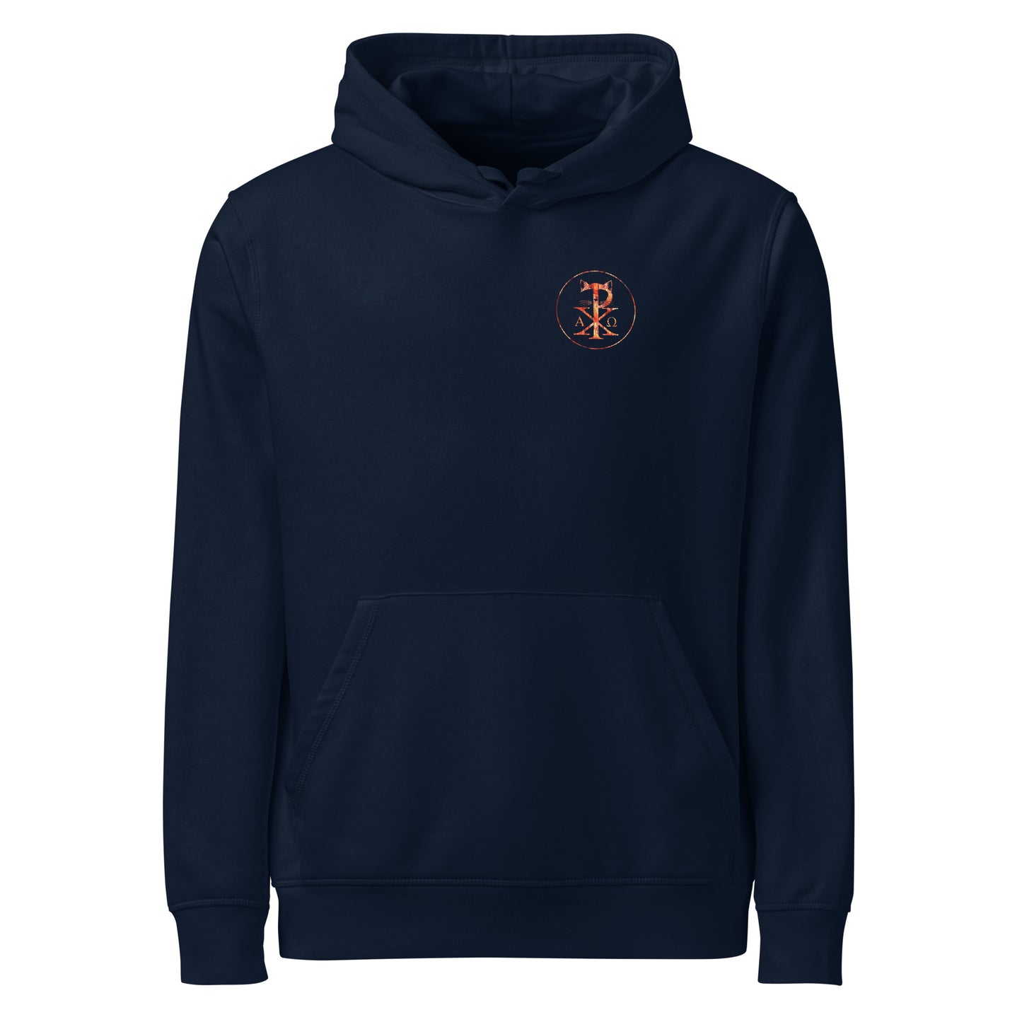 TradCat Rose Window organic mid-weight hoodie